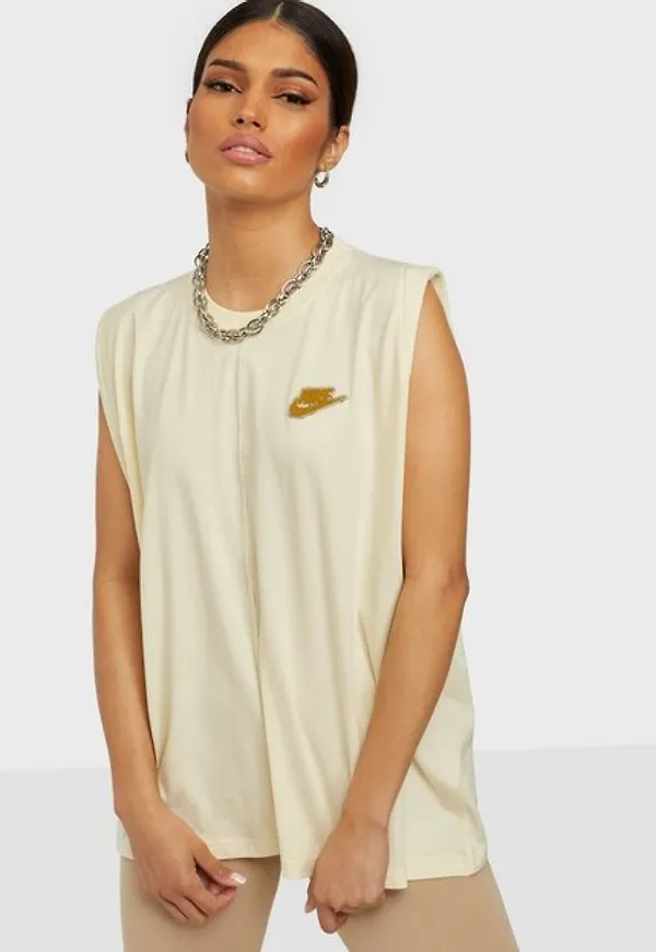 Nike W Nsw Tank Earth Day T-shirts Coconut Milk