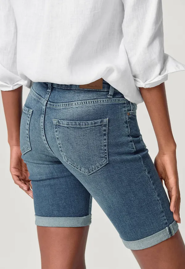 Ellos - Jeansshorts Thea - Blå