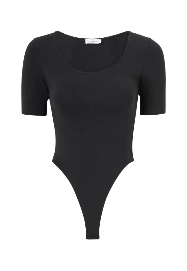 Bread & Boxers - Body Cotton-stretch - Svart