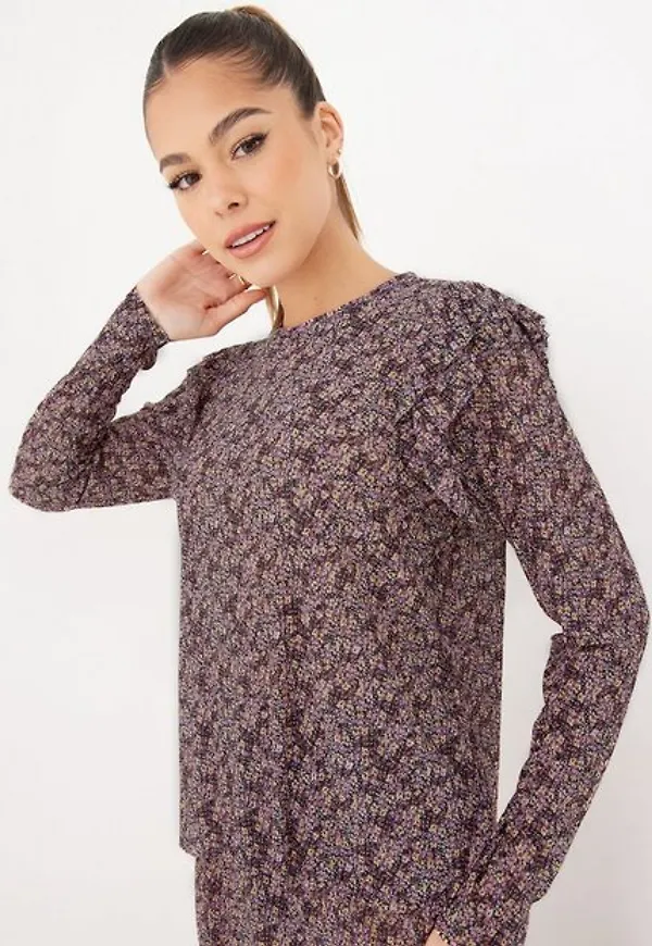 Pieces Pcgwena Ls Top Vardagsblusar