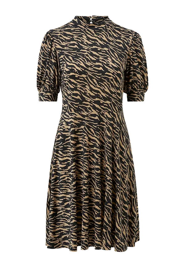 Vila - Klänning viSinty S/S Dress - Brun