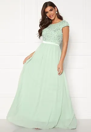 Chiara Forthi Viviere Sparkling Gown Light green 36
