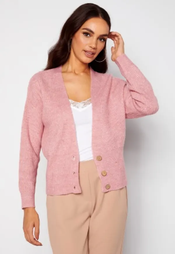 Happy Holly Louisa Cardigan Pink / Melange 40/42