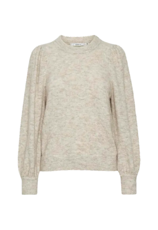 Gestuz - Tröja AlphaGZ Pullover - Natur