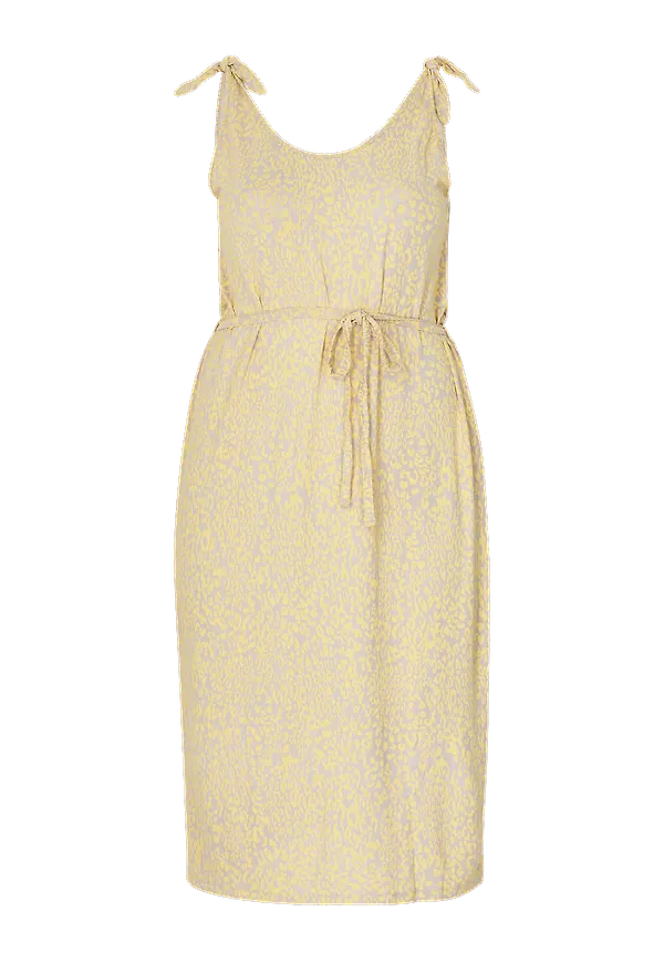 Vero Moda Curve - Klänning vmEmilie SL Abk Beach Dress Curve - Gul