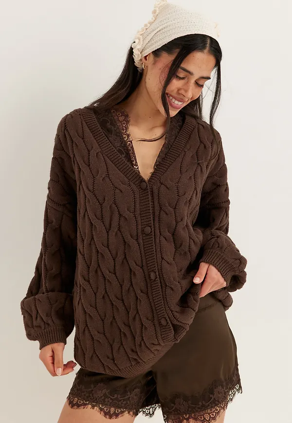 Cable Knit Cardigan