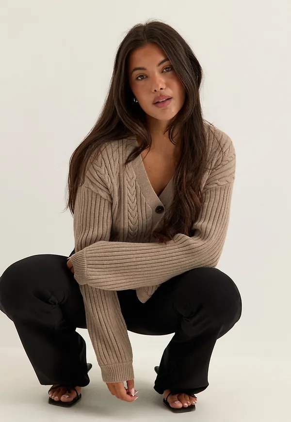 Cable Knit Cardigan