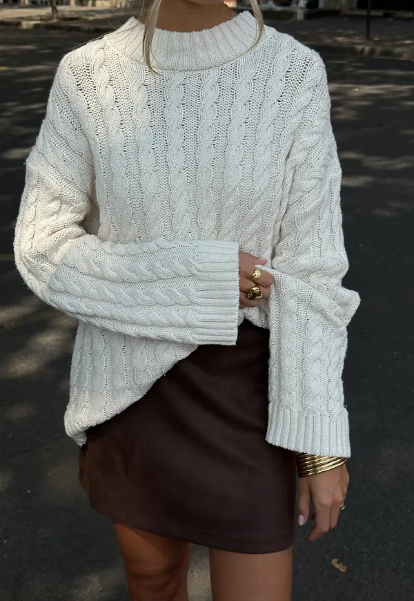 Cable Knit Sweater