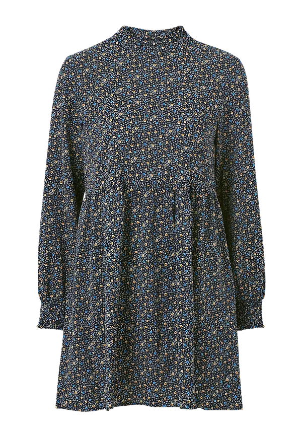 JDY - Klänning jdyPiper L/S Short Dress Wvn - Svart