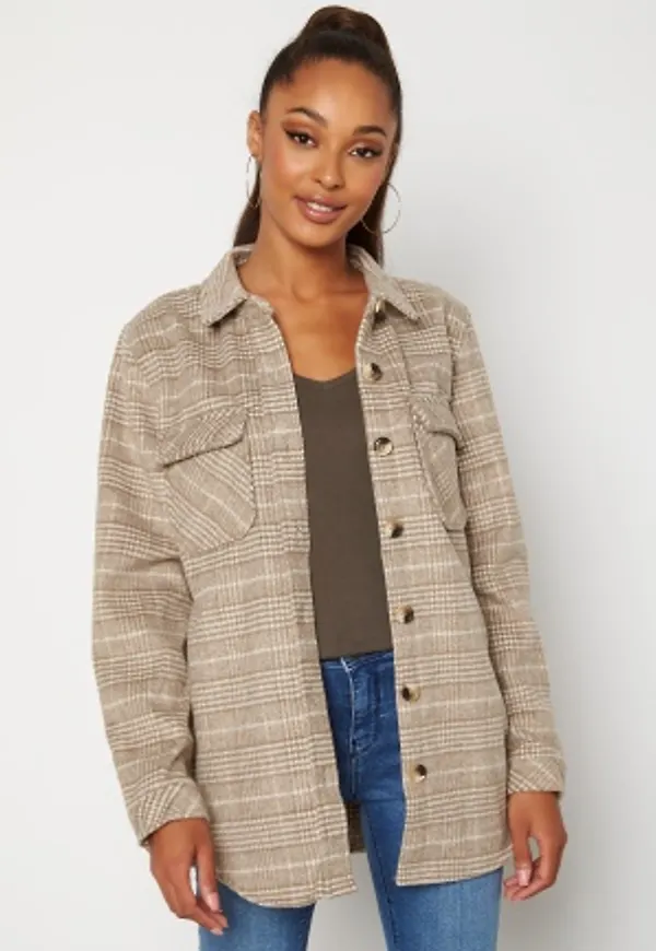 Object Collectors Item Vera Owen L/S Jacket Sepia, Checks 34