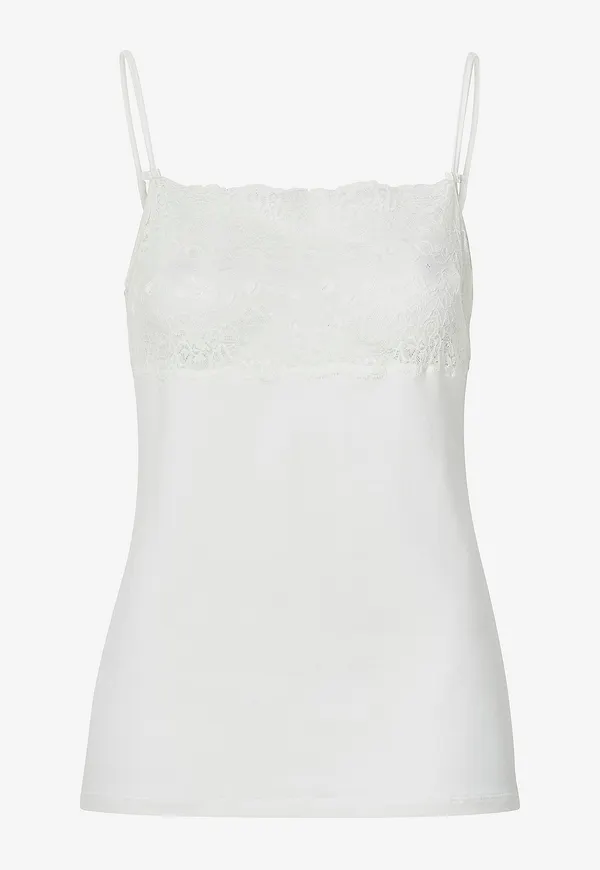 Calida - Linne Sensual Secret Spaghetti Top - Vit