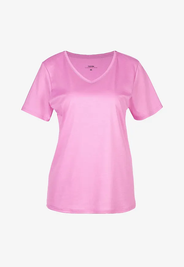 Calida - Topp Shirt Short Sleeve - Rosa
