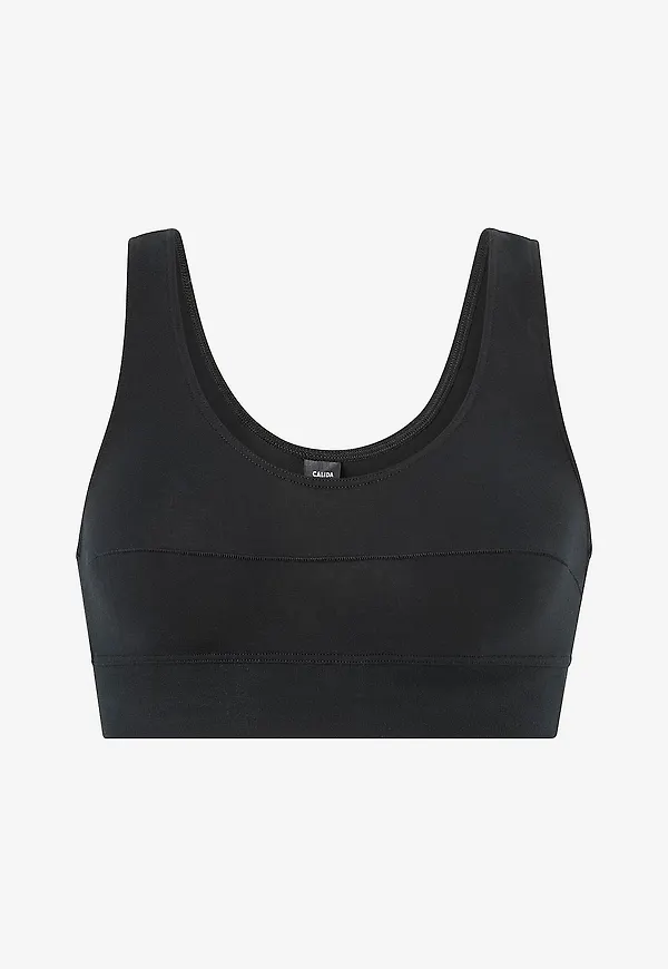 Calida - Bh-topp Elastic Soft Bra - Svart