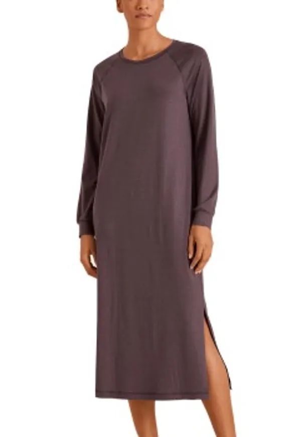 Calida DSW Warming Nightshirt Brun Large Dam