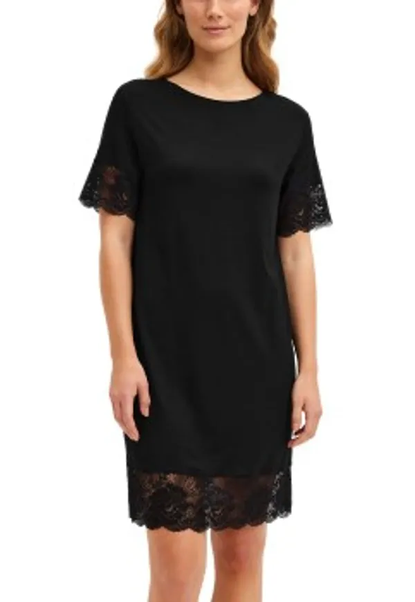 Calida Elegant Dreams Sleepshirt Svart modal X-Small Dam
