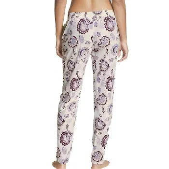Calida Favourites Elegance Pants Vit Mönster bomull X-Small Dam