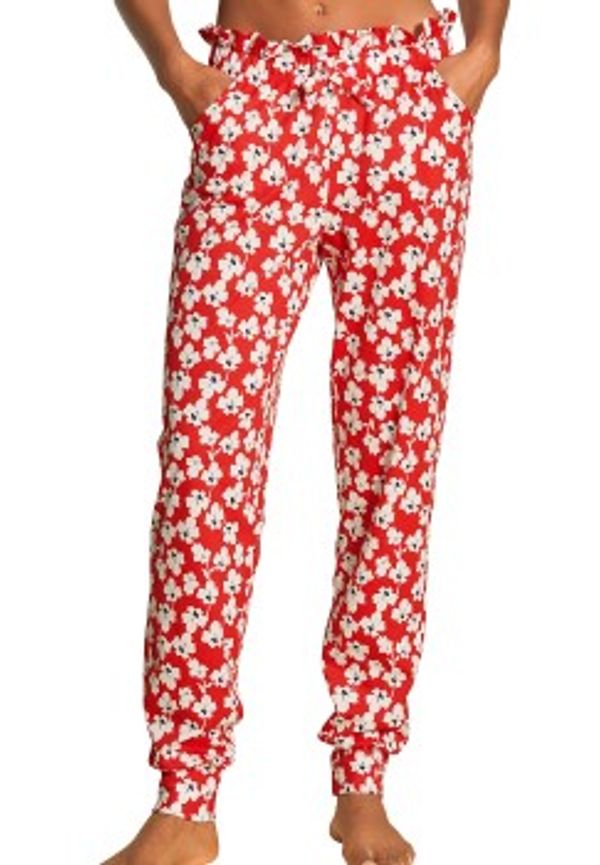 Calida Favourites Marine Pants With Cuff Röd bomull X-Small Dam