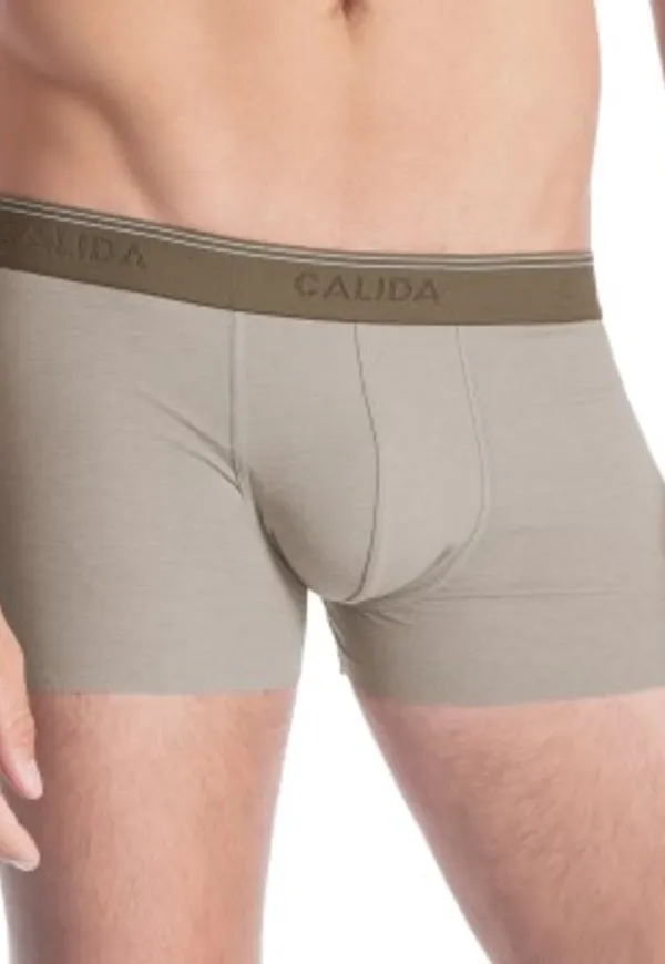 Calida Kalsonger Fresh Cotton Boxer Brief 26286 Brons X-Large Herr