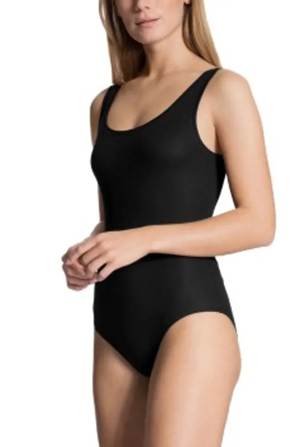 Calida Mood Body Svart bomull Medium Dam
