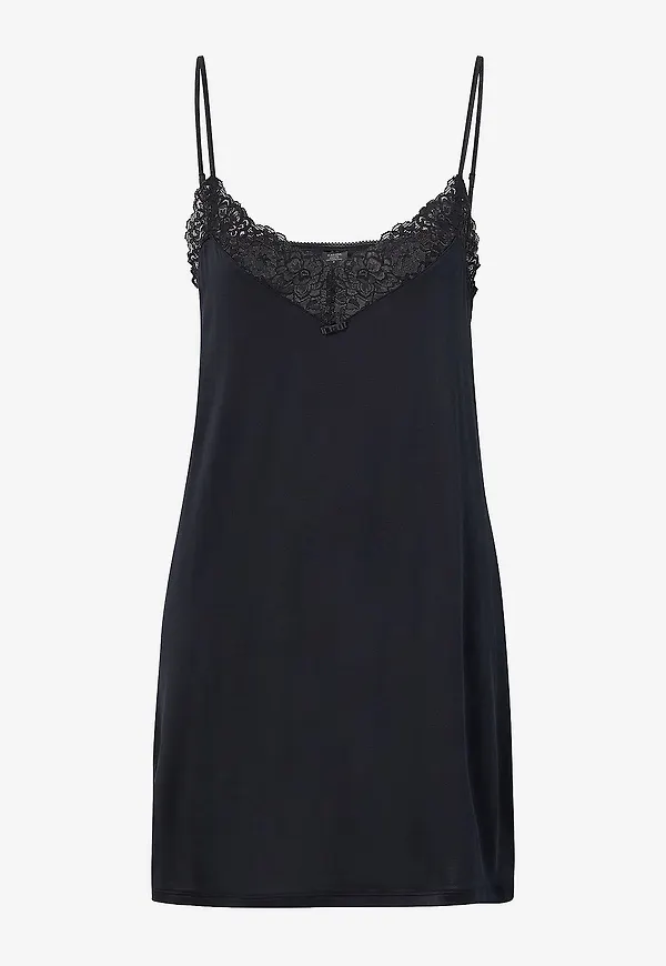 Calida - Nattlinne Sensual Secret Dress - Svart