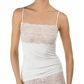 Calida Sensual Secrets Spaghetti-Top Creme Large Dam
