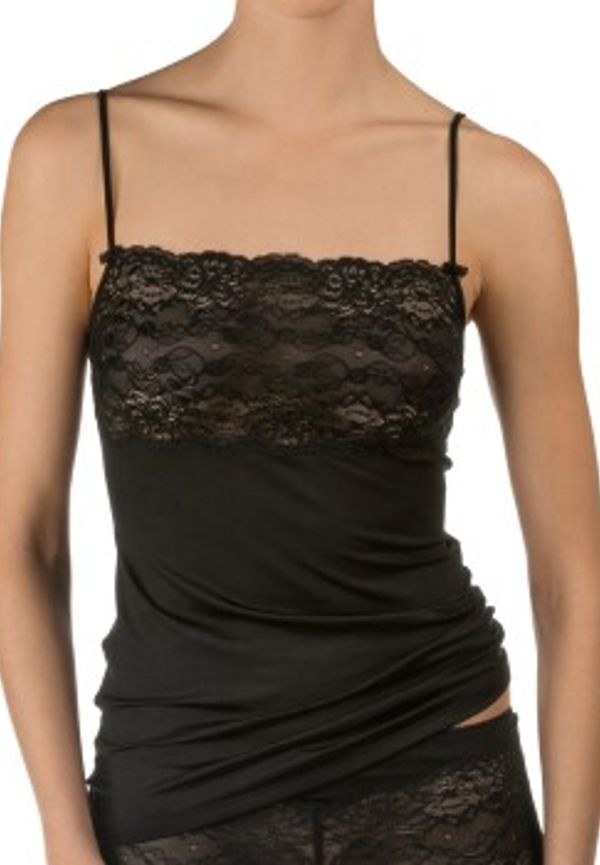 Calida Sensual Secrets Spaghetti-Top Svart XX-Small Dam