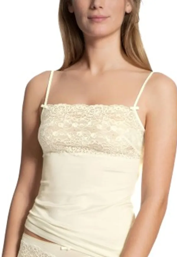 Calida Sensual Secrets Spaghetti-Top Creme X-Small Dam