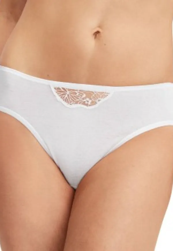 Calida Trosor Desire Mini Brief Vit bomull Small Dam