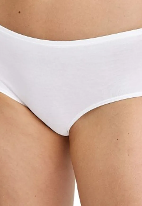 Calida Trosor Essential Cotton Hipster Panty Vit bomull Small Dam