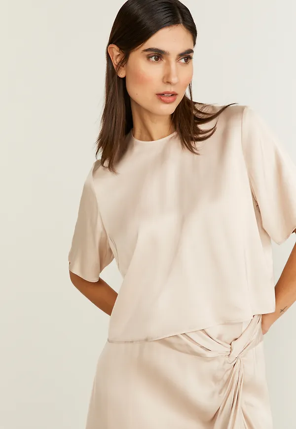 Calliope satin tee