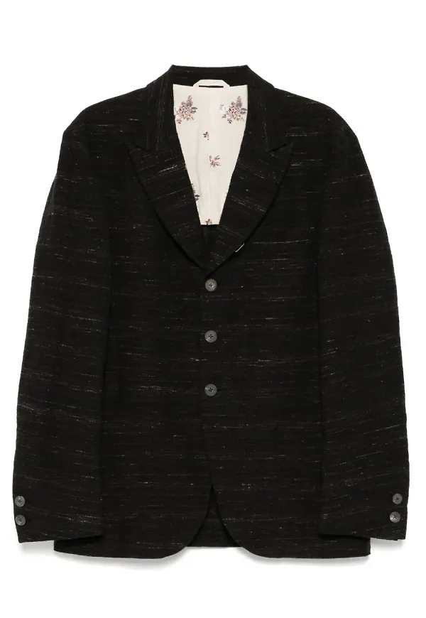 CALMLENCE blazer med spetsiga slag - Svart