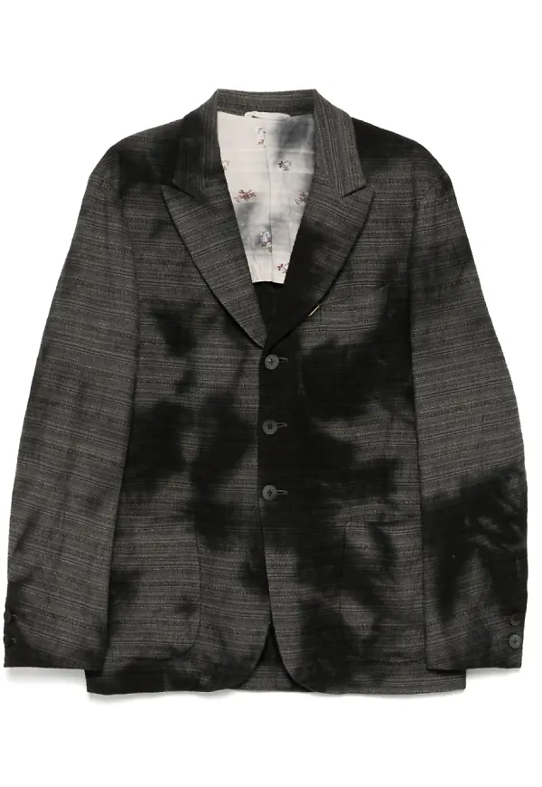 CALMLENCE blazer med spetsiga slag - Svart