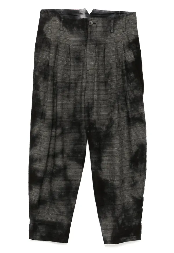 CALMLENCE tre plisserade slacks - Grå