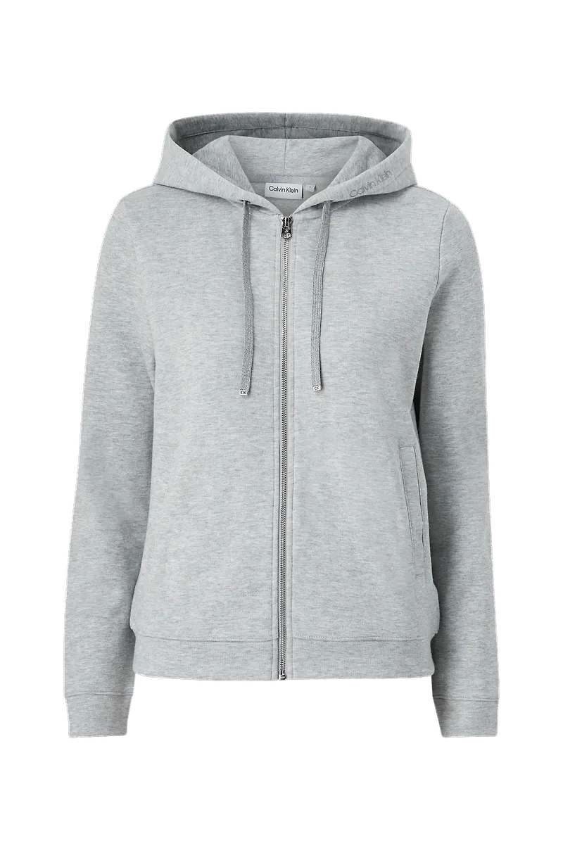 Calvin Klein - Huvtröja Mini Calvin Klein Zipthru Hoodie - Grå