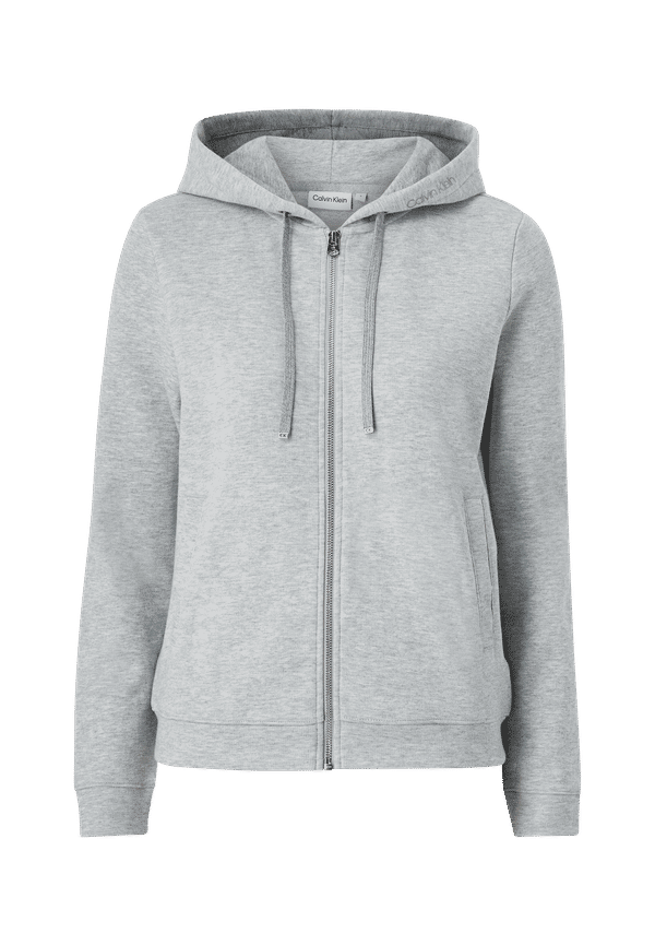 Calvin Klein - Huvtröja Mini Calvin Klein Zipthru Hoodie - Grå