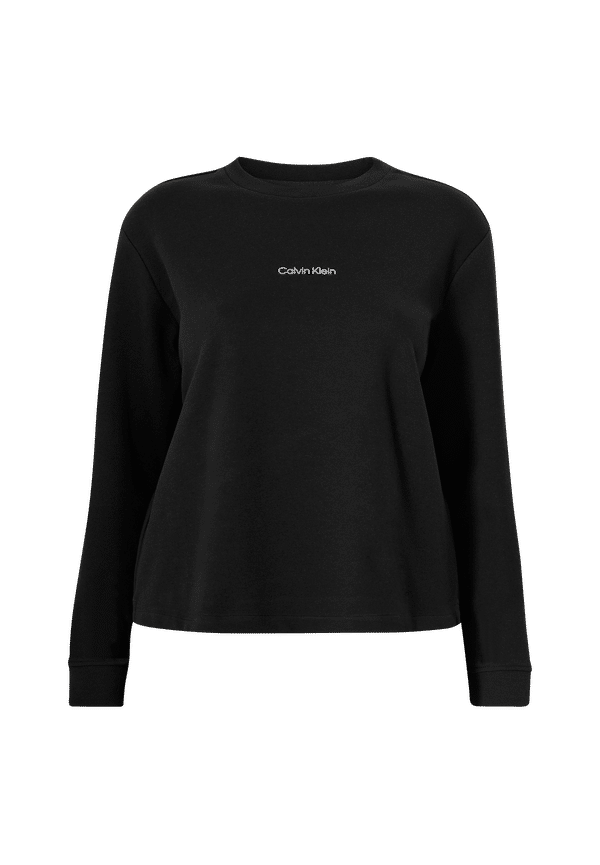Calvin Klein - Sweatshirt Inclusive Micro Logo Sweatshirt - Svart