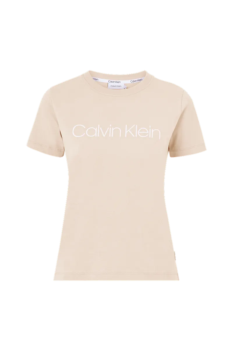 Calvin Klein - Topp Core Logo - Beige