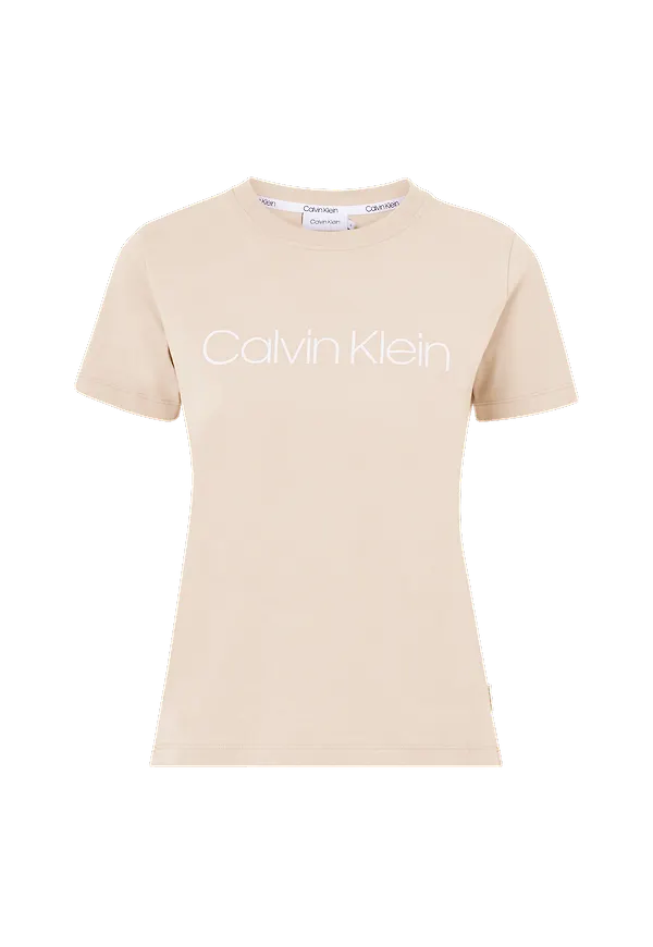 Calvin Klein - Topp Core Logo - Beige