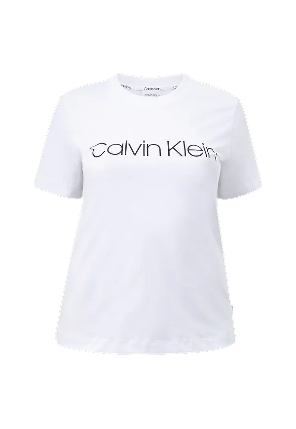Calvin Klein - Topp Inclusive Core Logo T-shirt - Vit