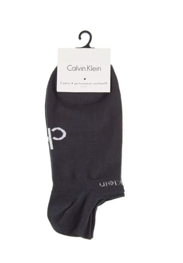 Calvin Klein 2pk Coolmax Gripper Socks