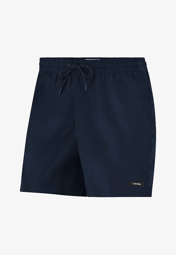 Calvin Klein - Badshorts Medium Drawstring - Blå