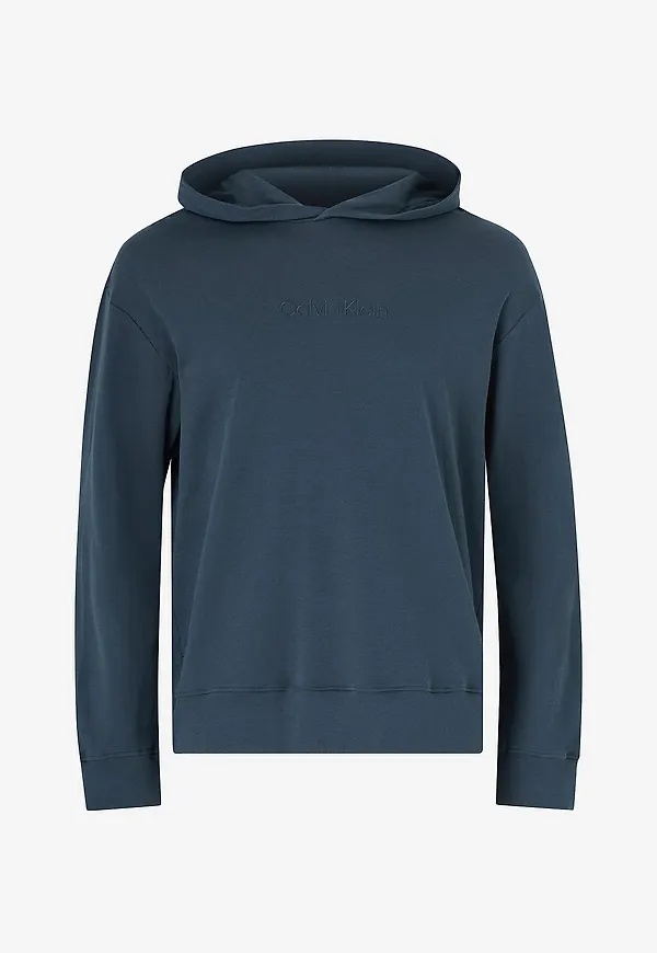 Calvin Klein - Huvtröja L/S Hoodie - Blå