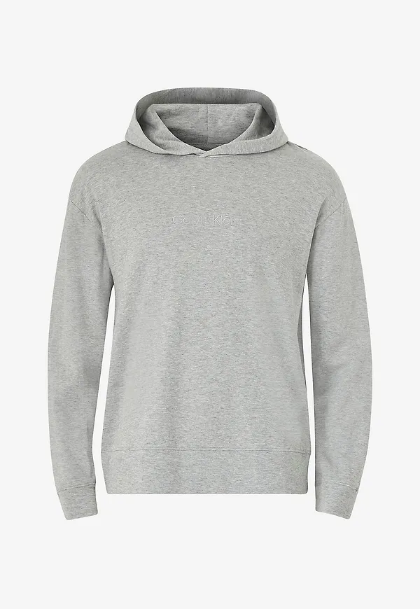 Calvin Klein - Huvtröja L/S Hoodie - Grå