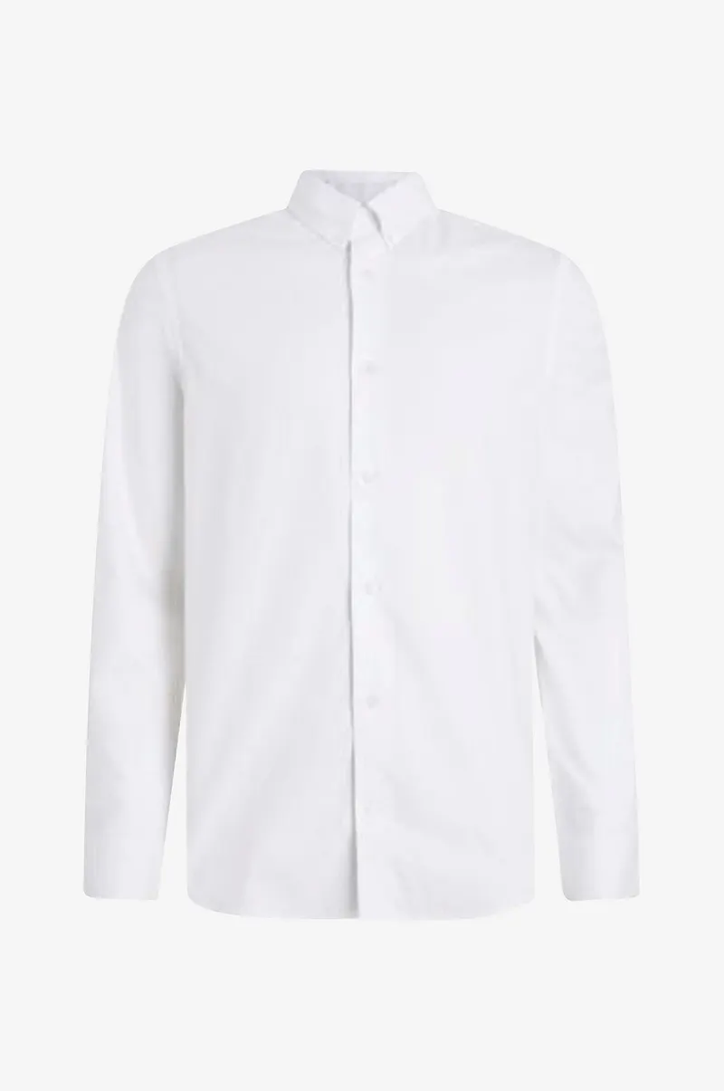 Calvin Klein - Oxfordskjorta Oxford Stretch Regular Fit Shirt - Vit