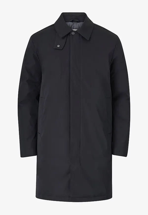 Calvin Klein - Rock Padded Car Coat - Svart