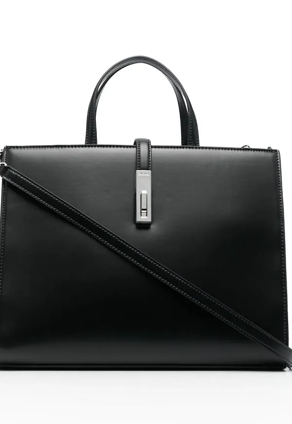 Calvin Klein Archive Hardware totebag - Svart