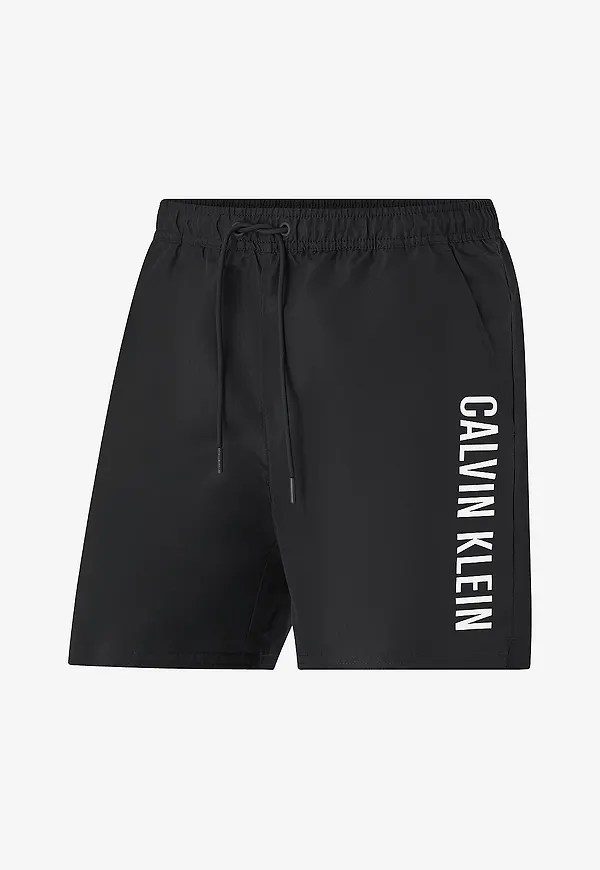 Calvin Klein - Badbyxor Medium Drawstring - Svart