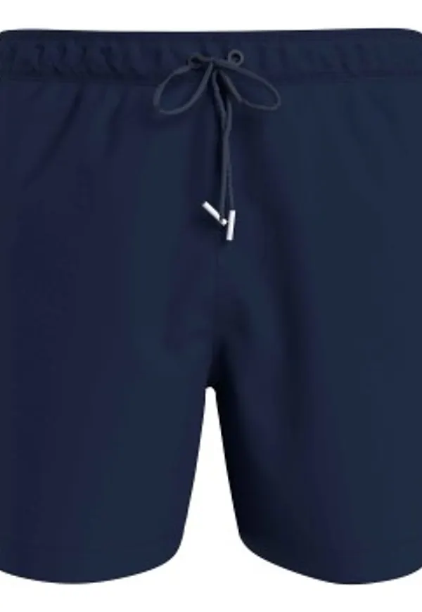 Calvin Klein Badbyxor Medium Drawstring Swim Short Marin polyester X-Large Herr