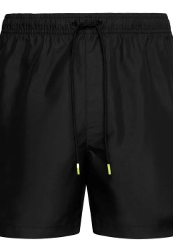 Calvin Klein Badbyxor Medium Drawstring Swim Short Svart polyester Large Herr