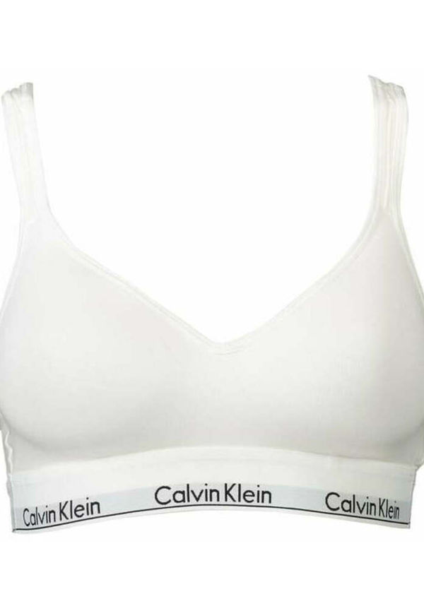 Calvin Klein Calvin Klein Balcony Bra Woman White Vit, Dam